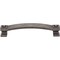 Jeffrey Alexander 128 mm Center-to-Center Distressed Pewter Square Delmar Cabinet Pull 585-128DP - alternate 5